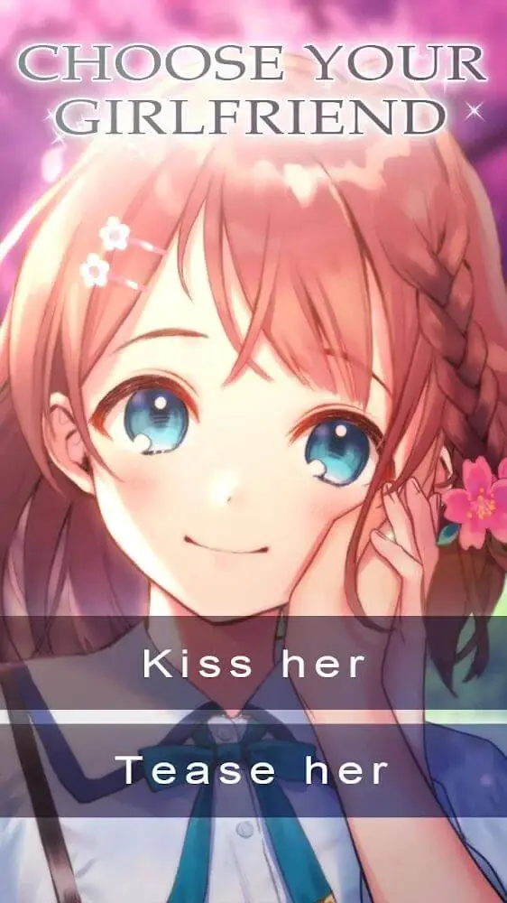Screenshot of the Sakura Scramble! app
