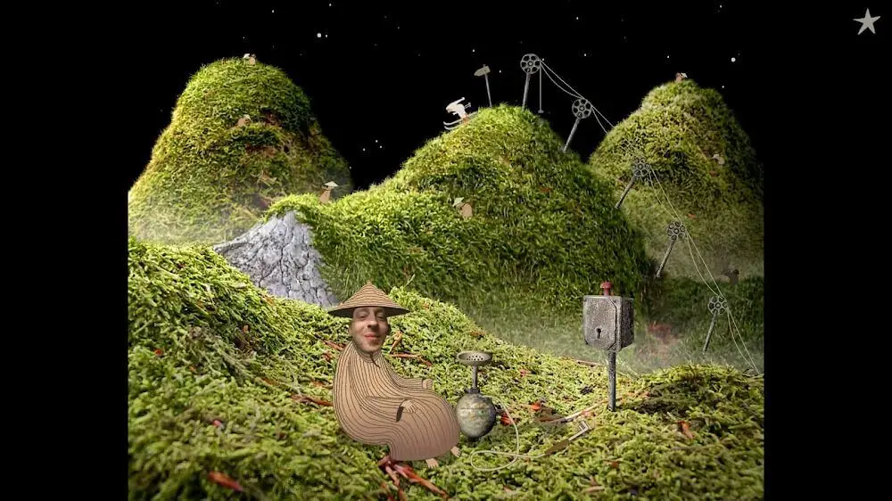 Screenshot of the Samorost 1 game