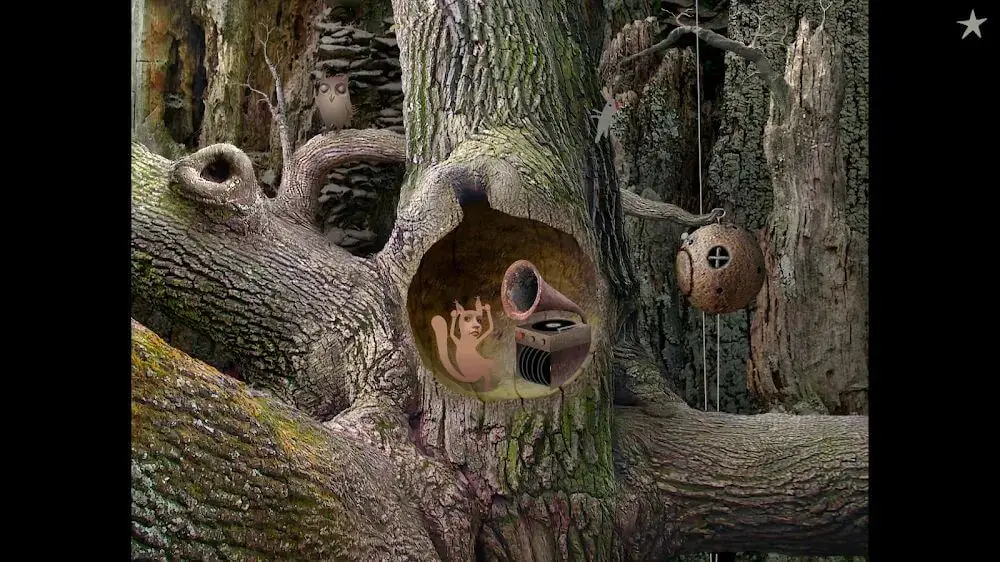 Screenshot of the Samorost 1 game