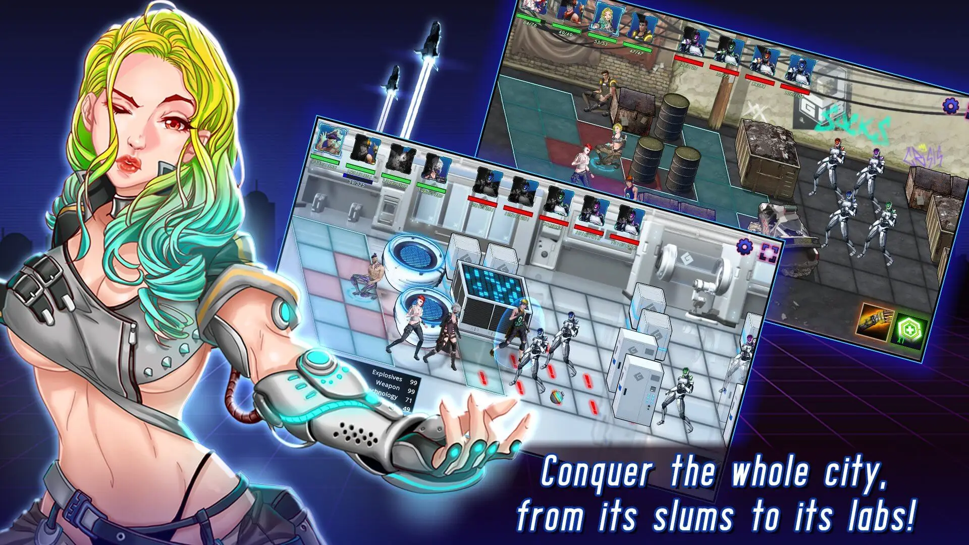 Screenshot of the Scarlet Crisis game