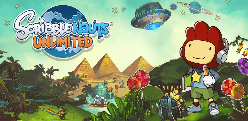 Screenshot of the Scribblenauts Unlimited game