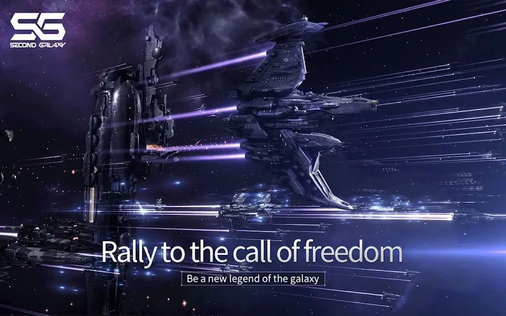 Screenshot of the Second Galaxy game