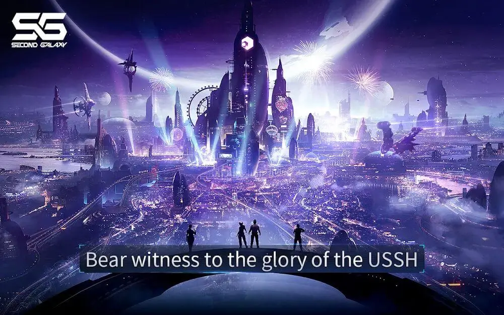 Screenshot of the Second Galaxy game