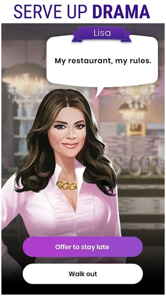 Screenshot of the Series: Your Story Universe app