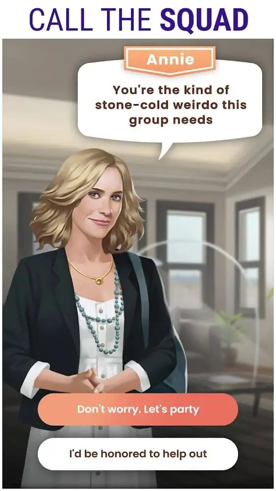 Screenshot of the Series: Your Story Universe app