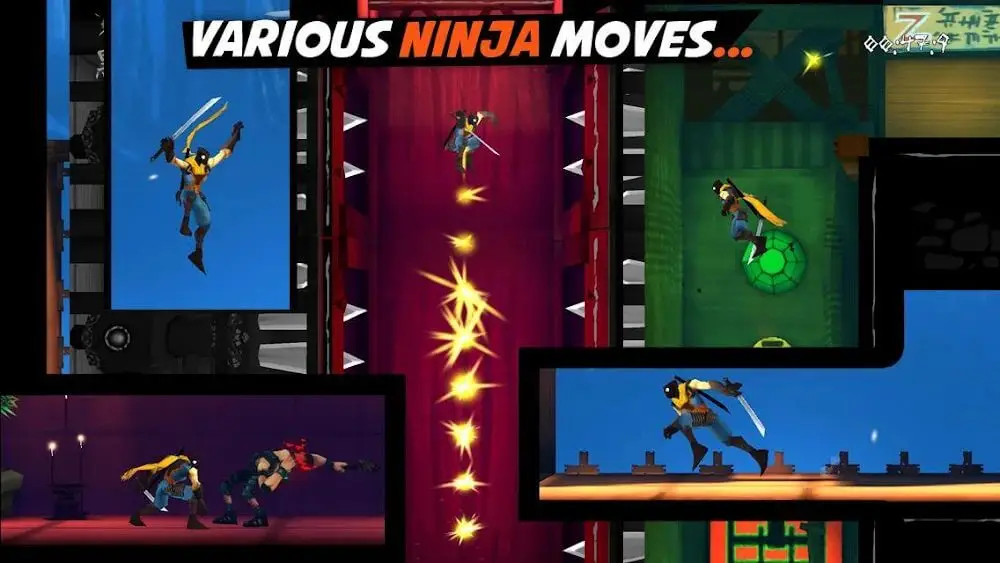 Screenshot of the Shadow Blade app