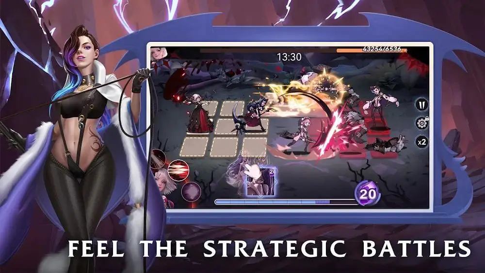 Screenshot of the Shadow Brides game