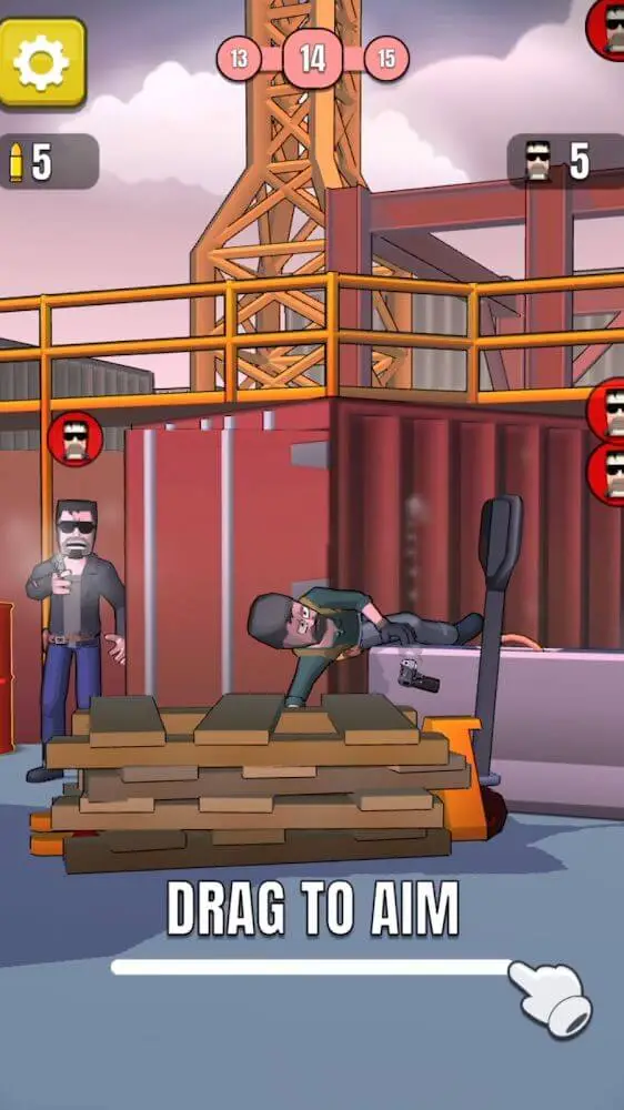 Screenshot of the Sharpshooter Blitz app
