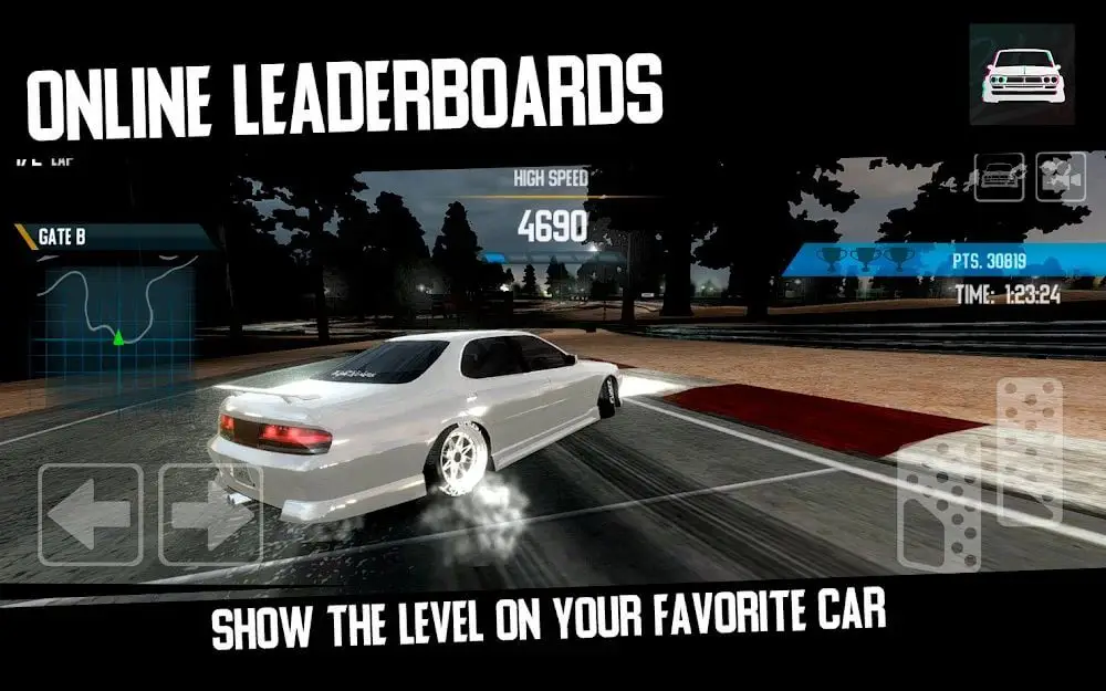 Screenshot of the Shifted: No Sleep Go Drift game
