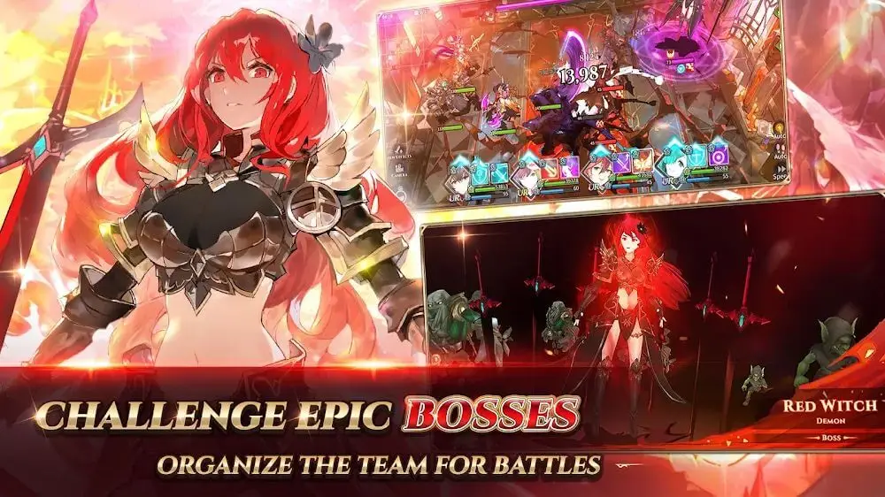 Screenshot of the Shining Beyond game