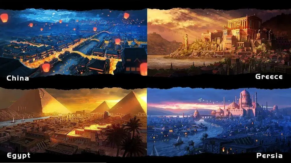 Screenshot of the Sim Empire game