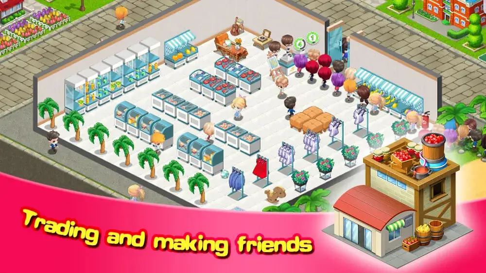 Screenshot of the Sim Farm - Build Township game