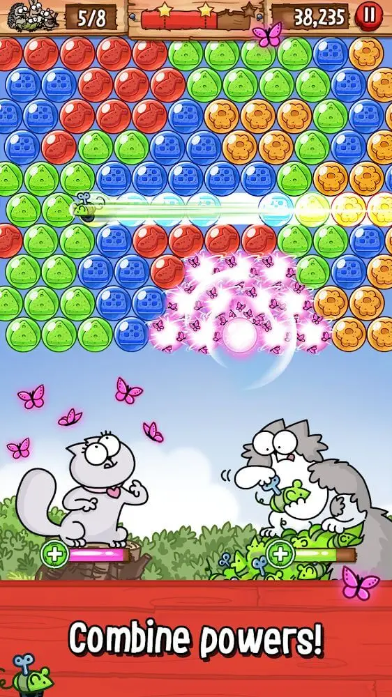Screenshot of the Simon’s Cat - Pop Time app