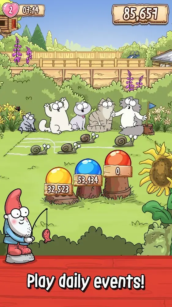Screenshot of the Simon’s Cat - Pop Time app