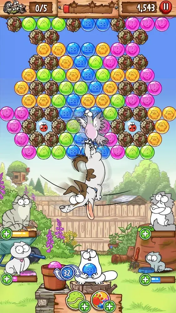 Screenshot of the Simon’s Cat - Pop Time app