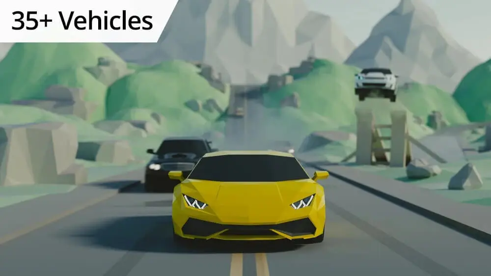 Screenshot of the Skid Rally game