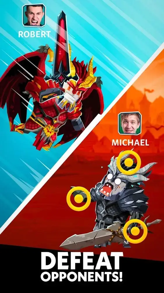 Screenshot of the Slash & Roll app