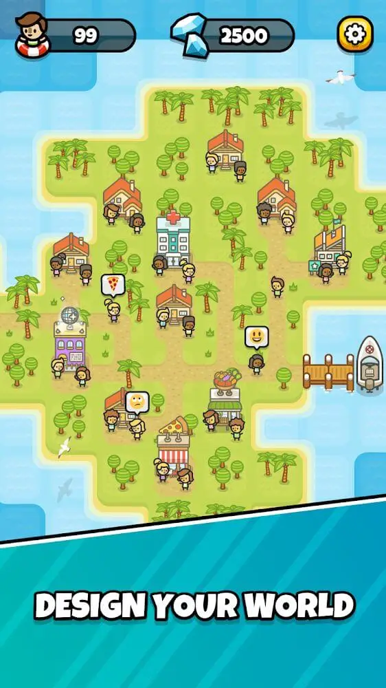 Screenshot of the Sliding Seas app