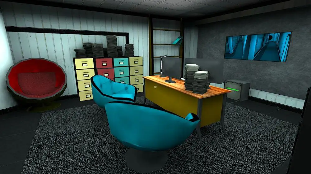 Screenshot of the Smiling-X Corp game