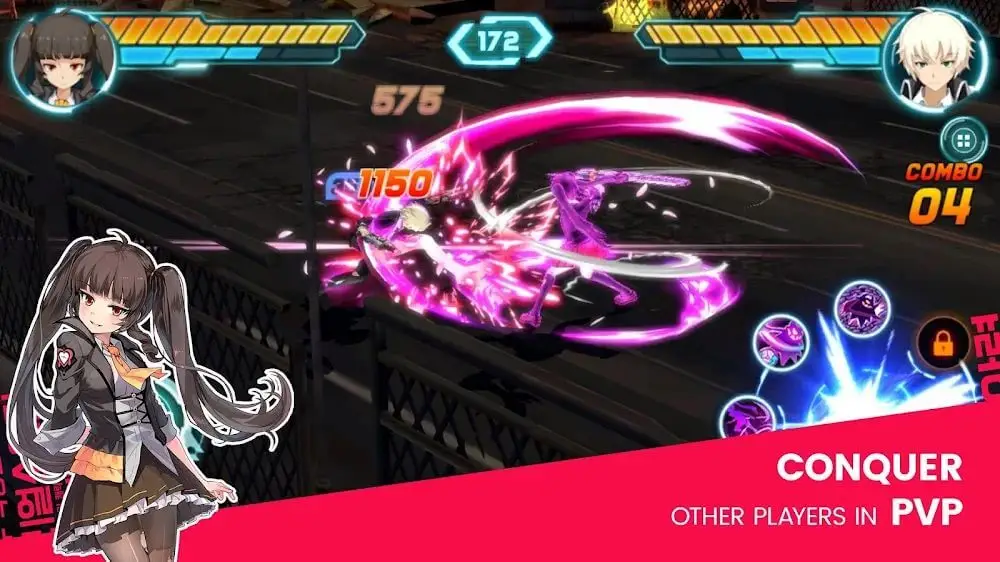 Screenshot of the SoulWorker Anime Legends game