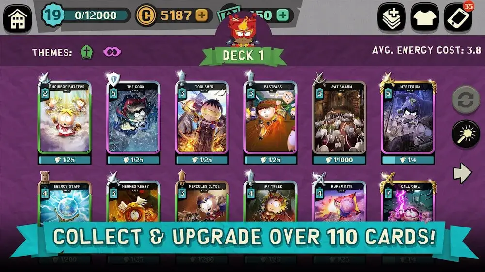 Screenshot of the South Park: Phone Destroyer game