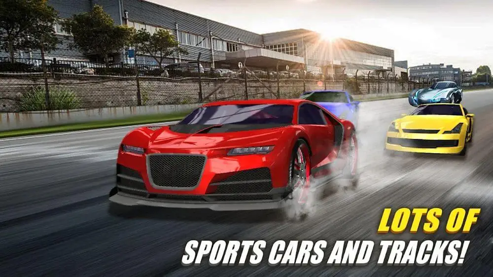 Screenshot of the Speed Car Racing game
