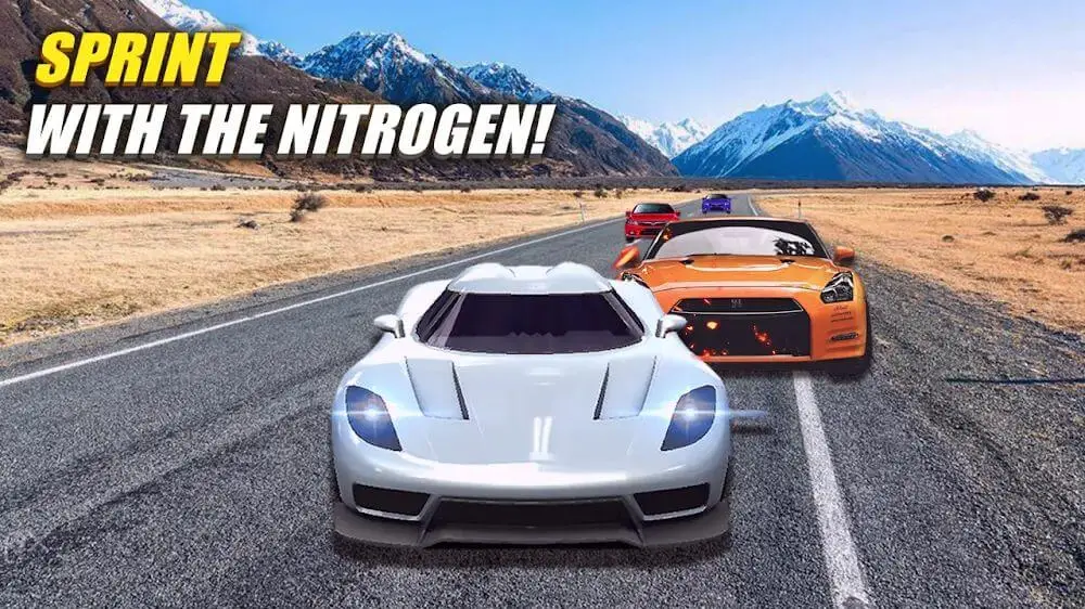 Screenshot of the Speed Car Racing game