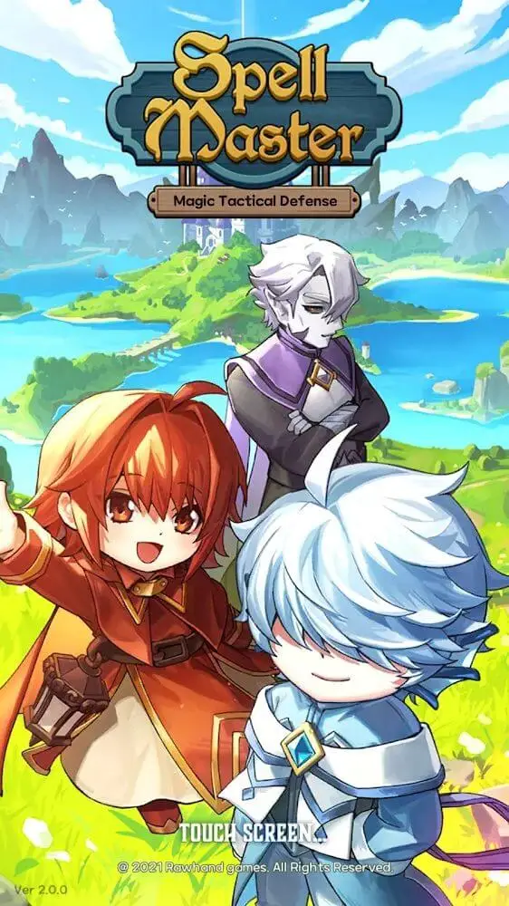 Screenshot of the SpellMaster app