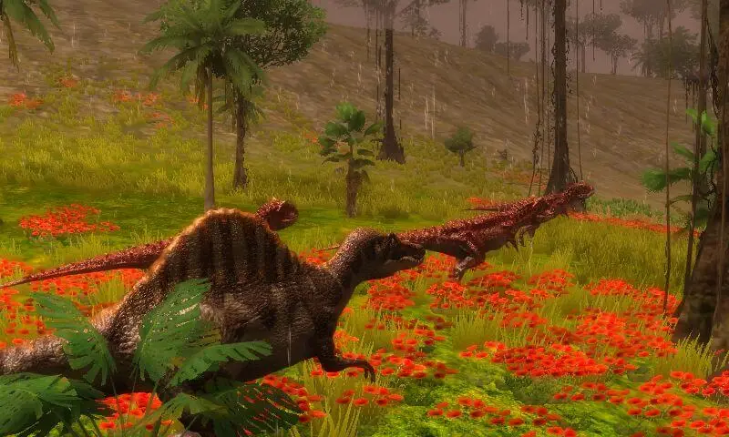 Screenshot of the Spinosaurus Simulator game