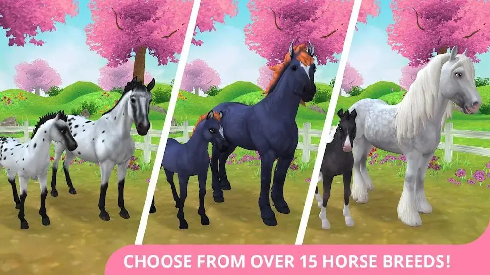 Screenshot of the Star Stable Horses game