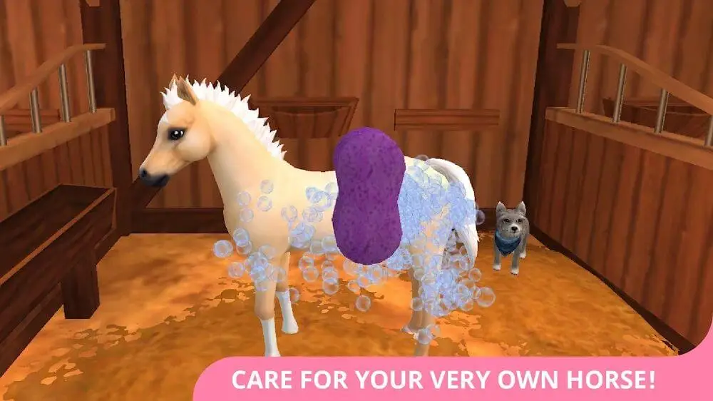 Screenshot of the Star Stable Horses game