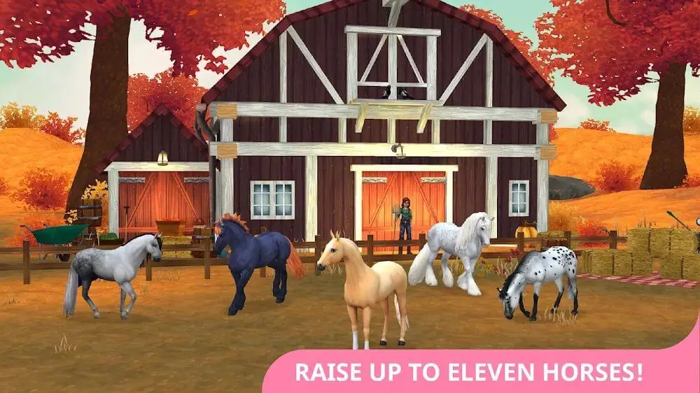 Screenshot of the Star Stable Horses game