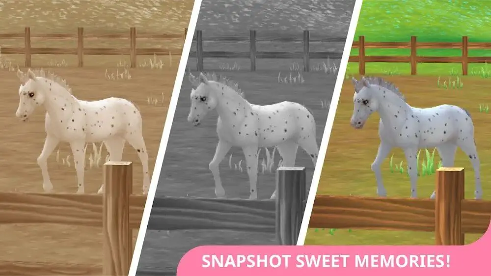 Screenshot of the Star Stable Horses game