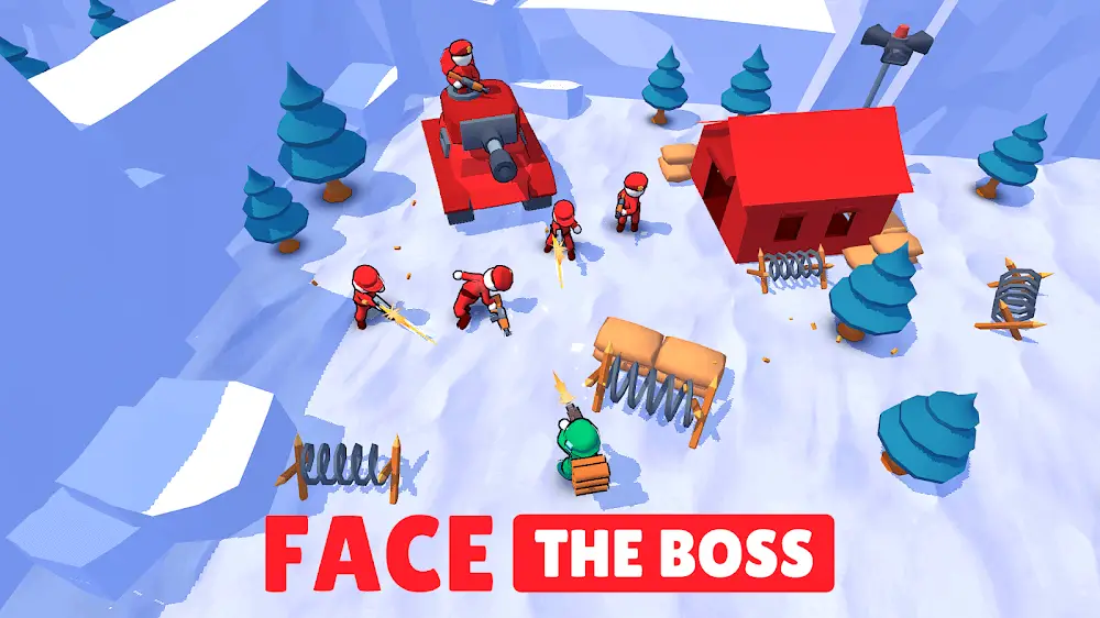 Screenshot of the Stickman of Wars game