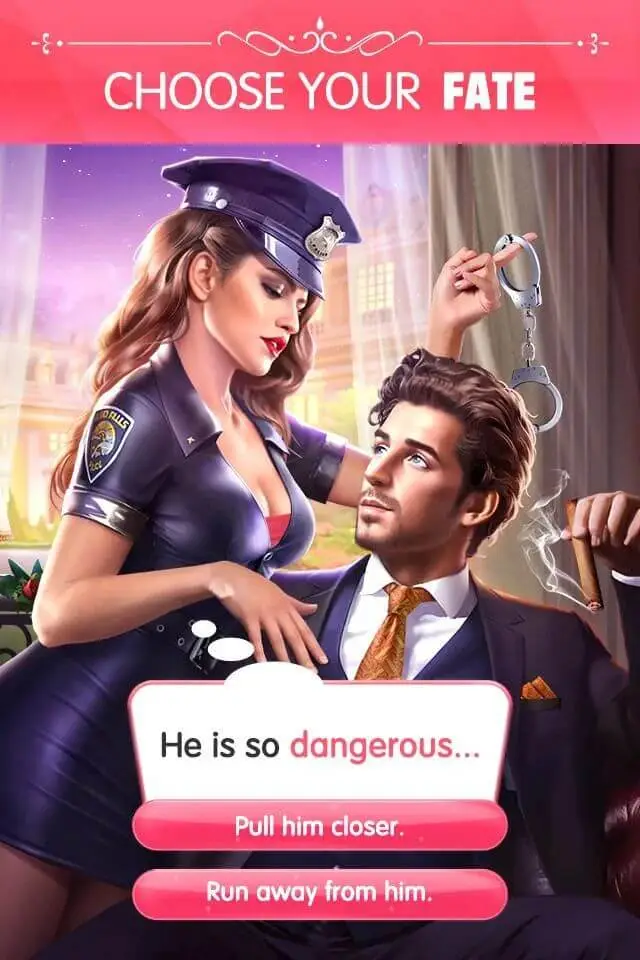 Screenshot of the Stories: Love and Choices app