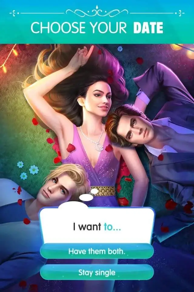 Screenshot of the Stories: Love and Choices app