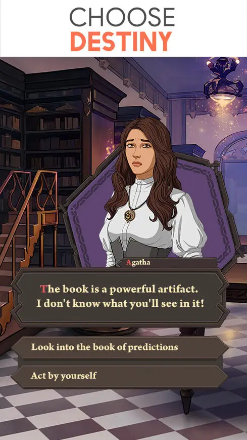 Screenshot of the Stories: Your Choice app