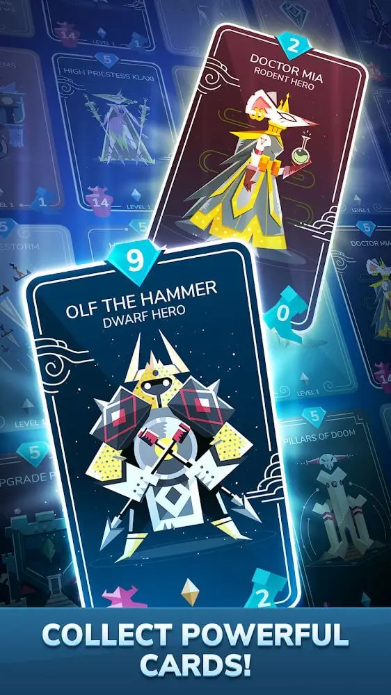 Screenshot of the Stormbound: Kingdom Wars app