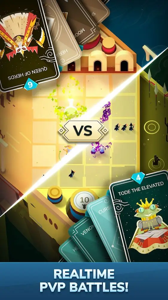 Screenshot of the Stormbound: Kingdom Wars app
