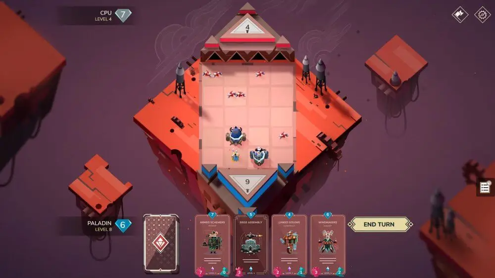 Screenshot of the Stormbound: Kingdom Wars app
