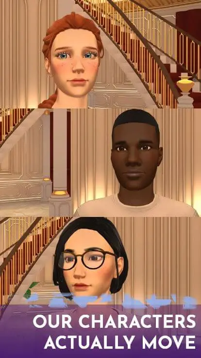 Screenshot of the Storylines: Passion & Fashion app