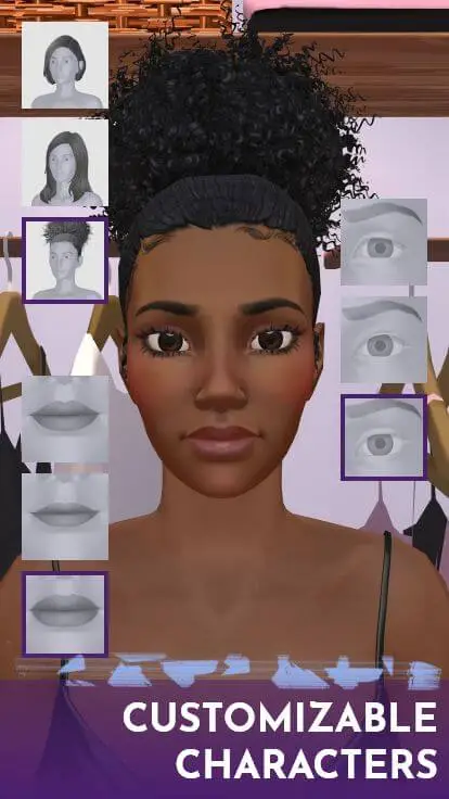 Screenshot of the Storylines: Passion & Fashion app