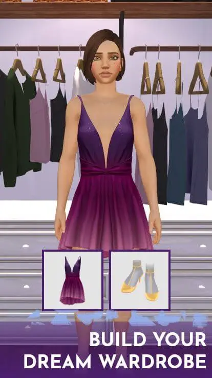 Screenshot of the Storylines: Passion & Fashion app