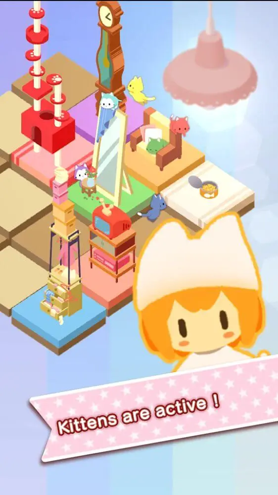 Screenshot of the Stray Cat Towers app