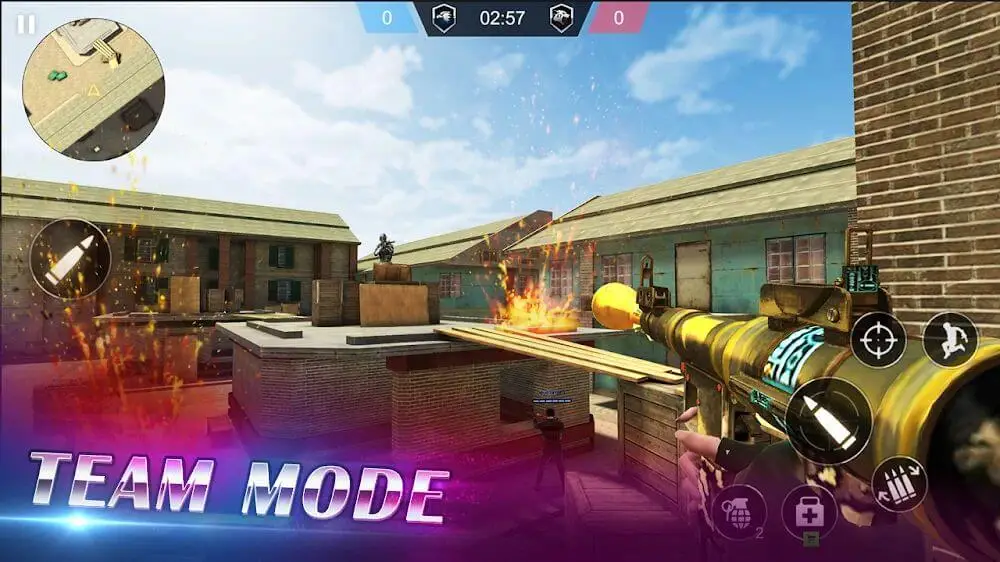 Screenshot of the Strike Force Heroes game