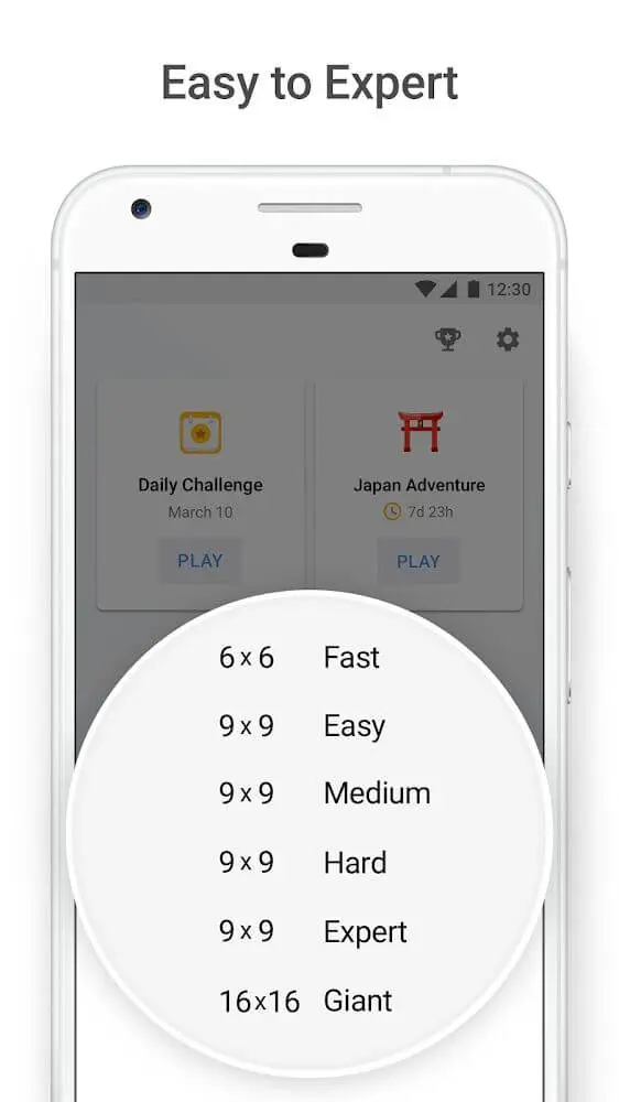 Screenshot of the Sudoku.com - Classic Sudoku app