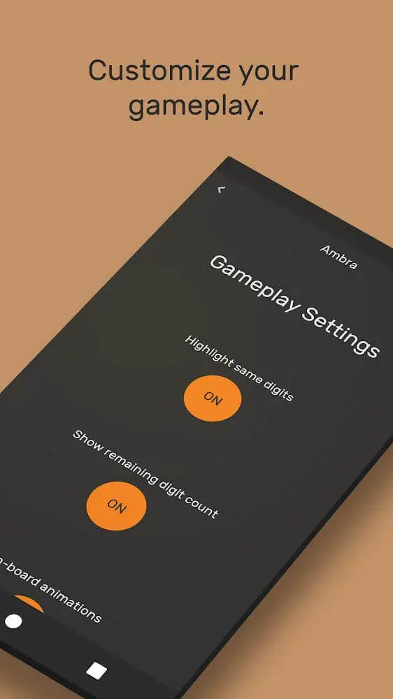 Screenshot of the Sudoku - The Clean One app