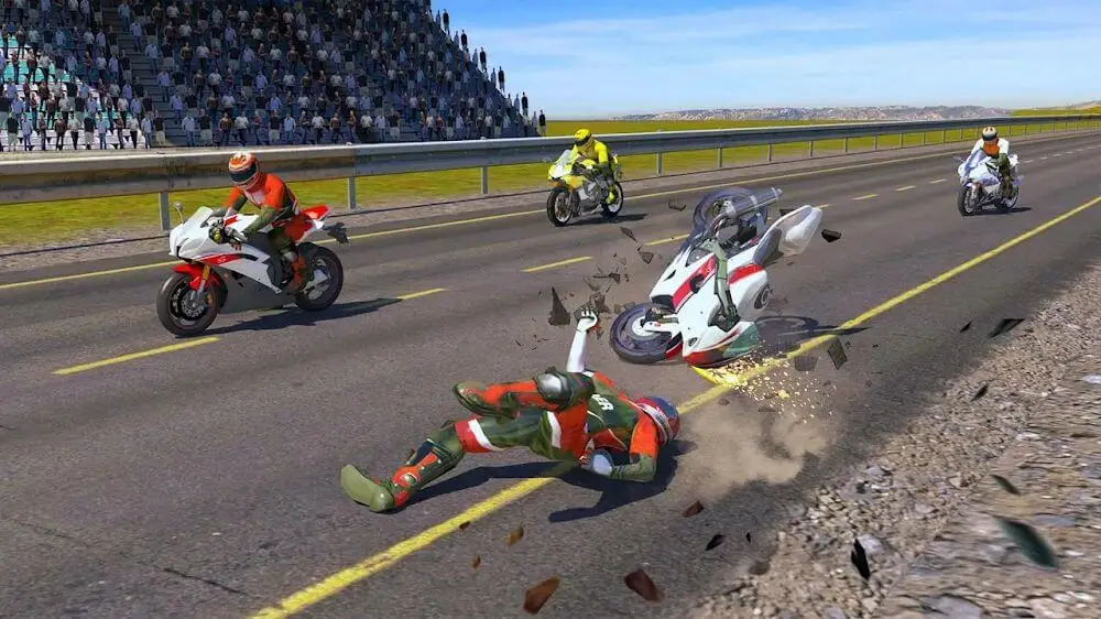 Screenshot of the SuperBike Racer 2019 game