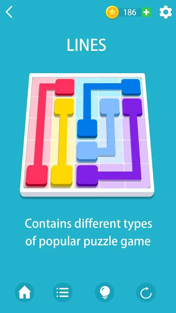 Screenshot of the Super Brain Plus app