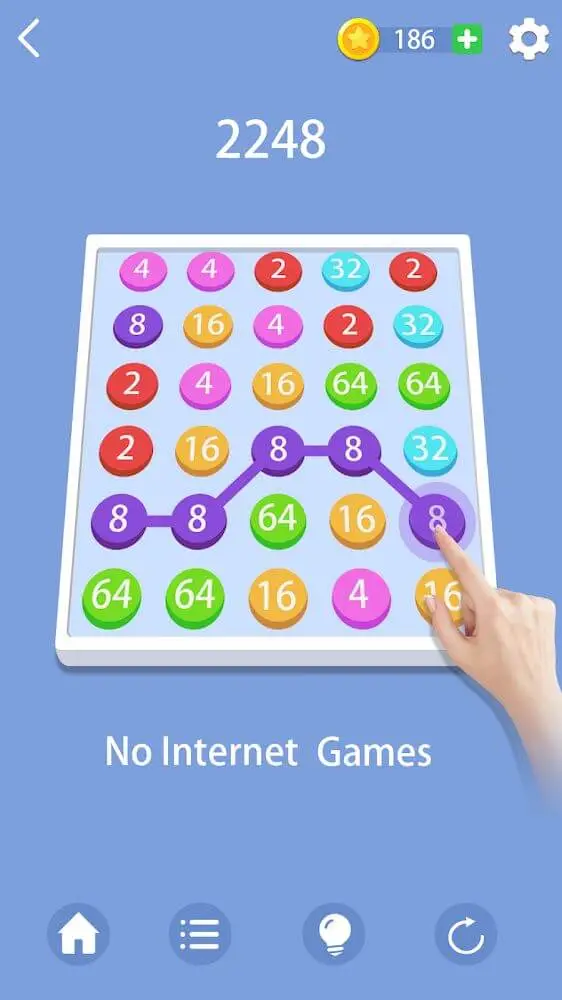 Screenshot of the Super Brain Plus app